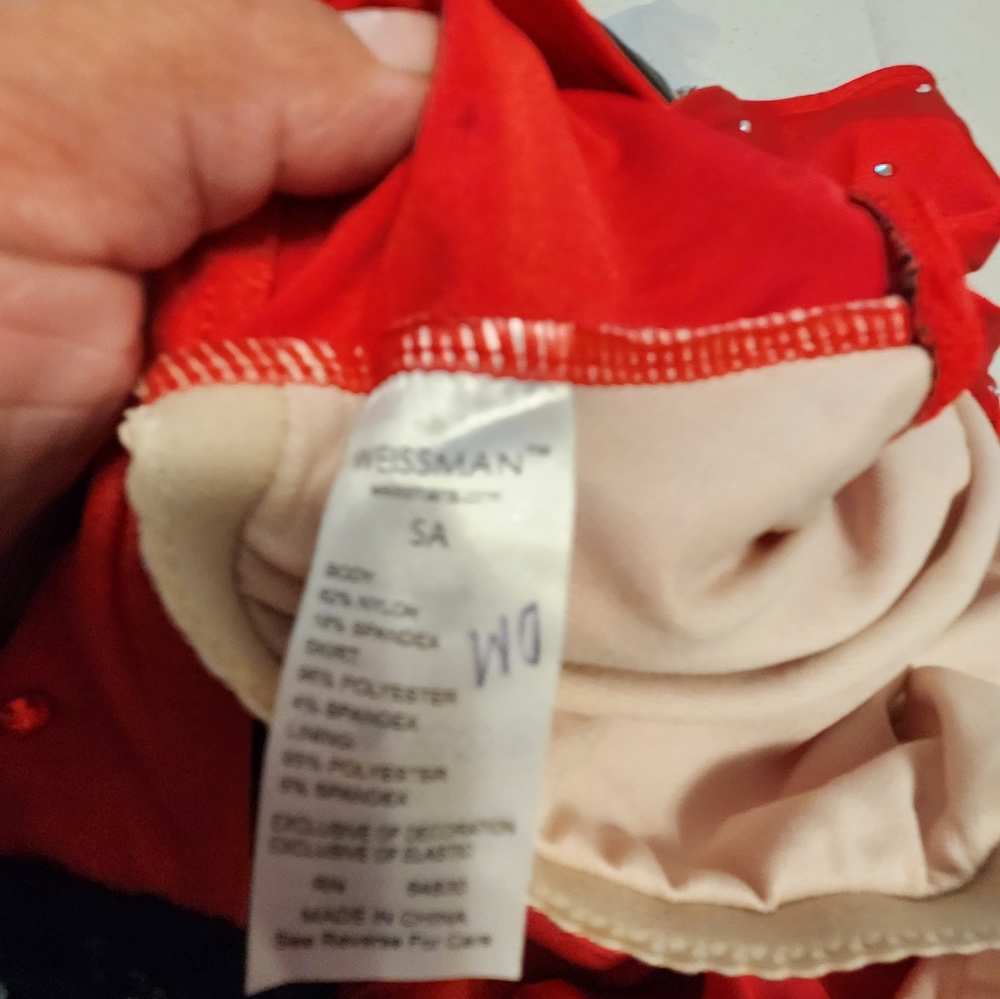 Weissman Dance Costume Size Sa Small Adult Gem